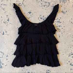 Express Ruffle Tank Top